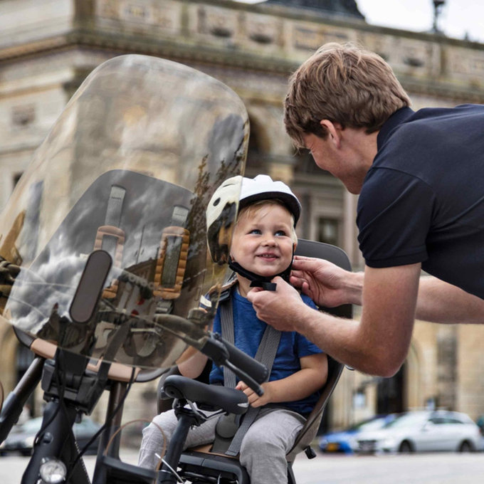 Přední sedačka na kolo s adaptérem