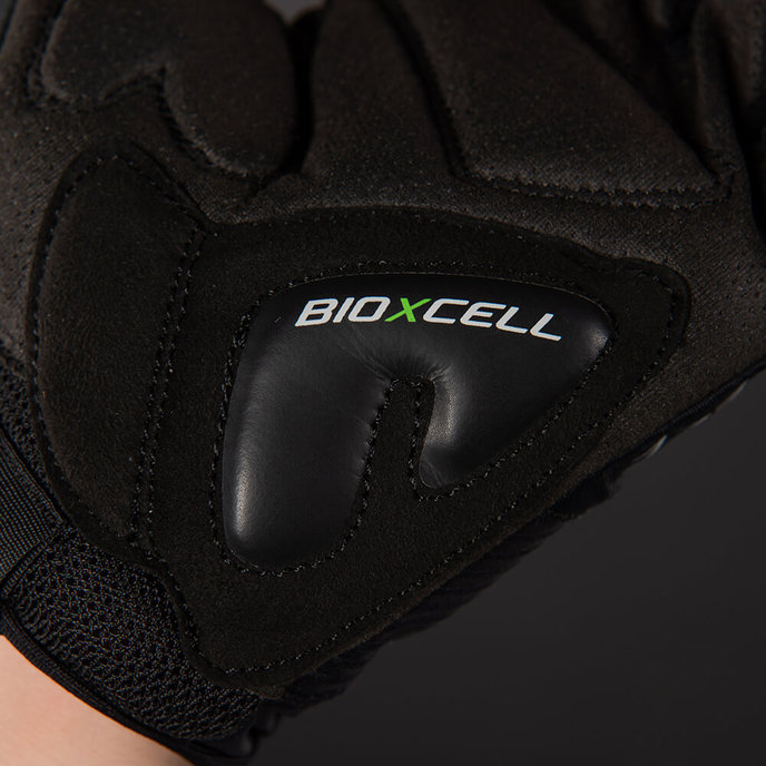 Cyklistické rukavice pro dospělé BioXCell Touring černé
