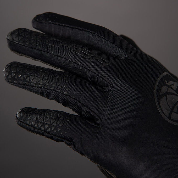 Cyklistické rukavice pro dospělé BioXCell Touring tmavošedé/bílé