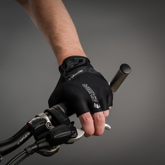 Cyklistické rukavice pro dospělé BioXCell Air Černé