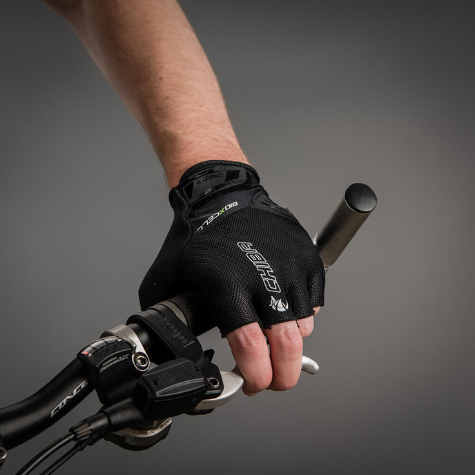 Cyklistické rukavice pro dospělé BioXCell Air Černé