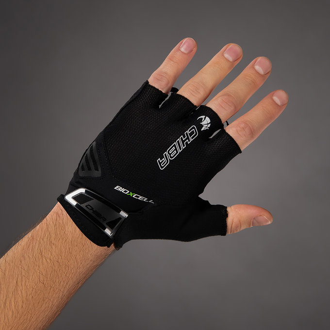 Cyklistické rukavice pro dospělé BioXCell Air Černé