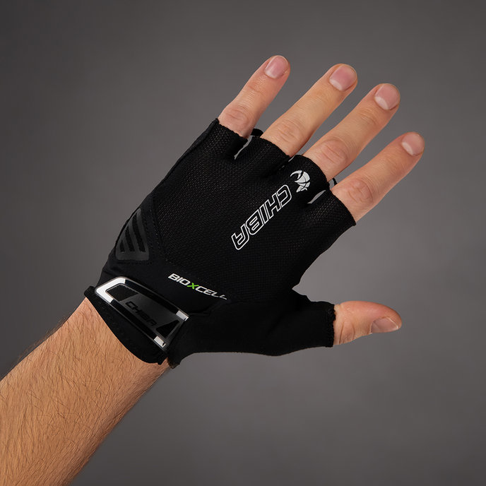 Cyklistické rukavice pro dospělé BioXCell Air Černé