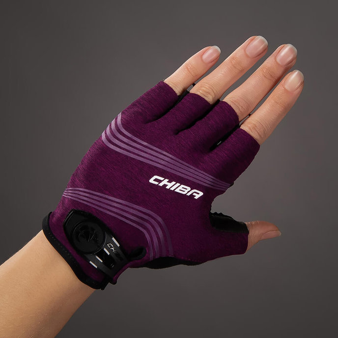 Cyklistické rukavice pro ženy Lady SuperLight fialové