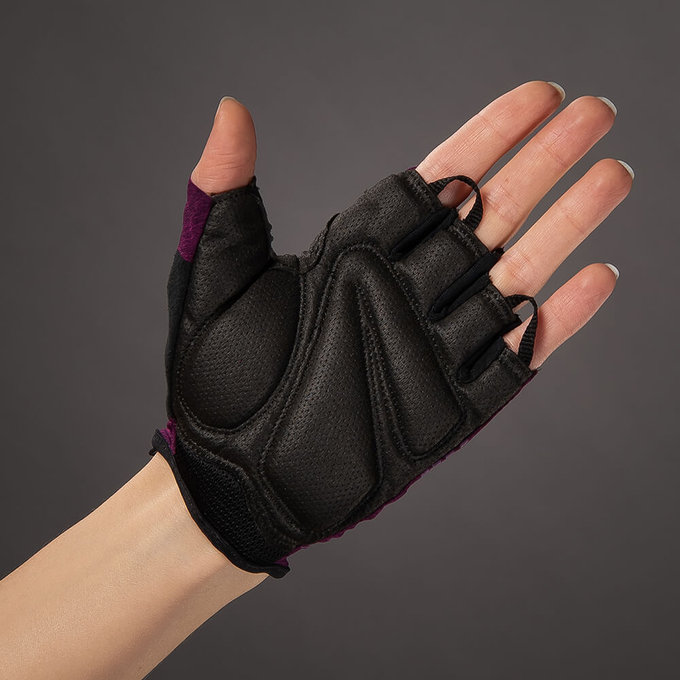 Cyklistické rukavice pro ženy Lady SuperLight fialové