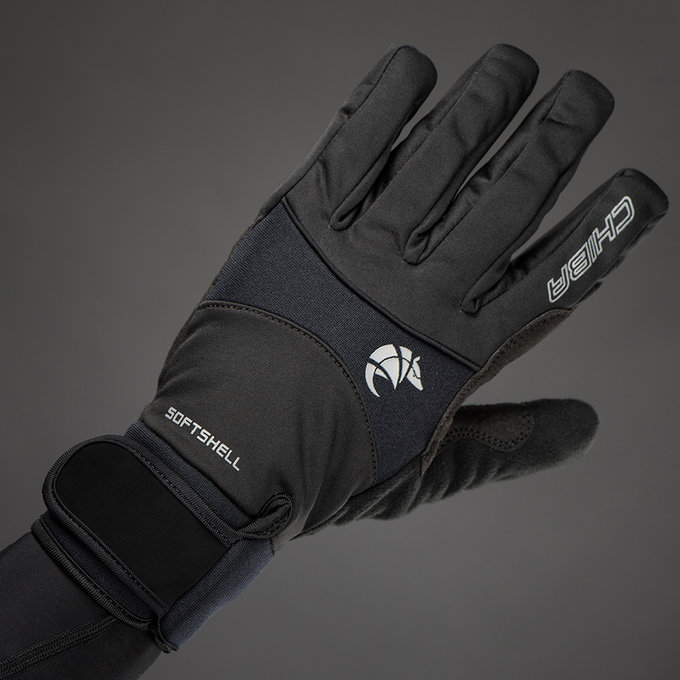 Zimní cyklistické rukavice pro dospělé Classic černé