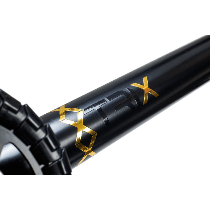 Dětské BMX kolo XtriX mini 16 černé/zlaté (od107 cm)