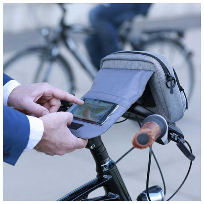 SMARTBAG TOUCH taška na řidítka černá