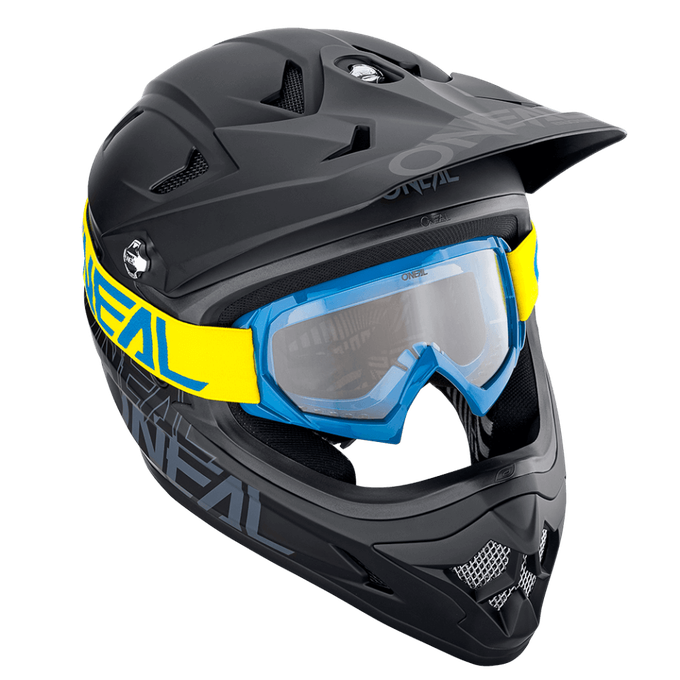 B-10 Solid žlutá/modrá