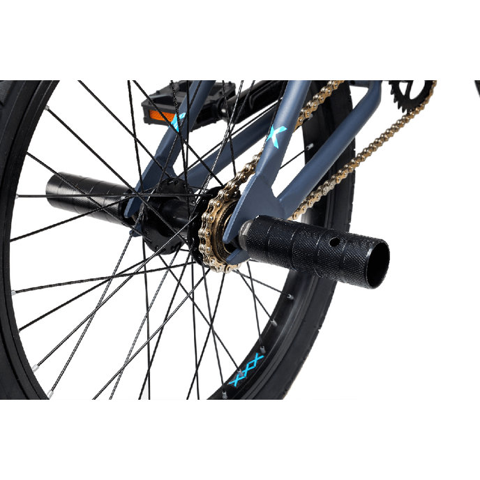 Dětské kolo XtriX 20 šedé/matně modré (od 120 cm)