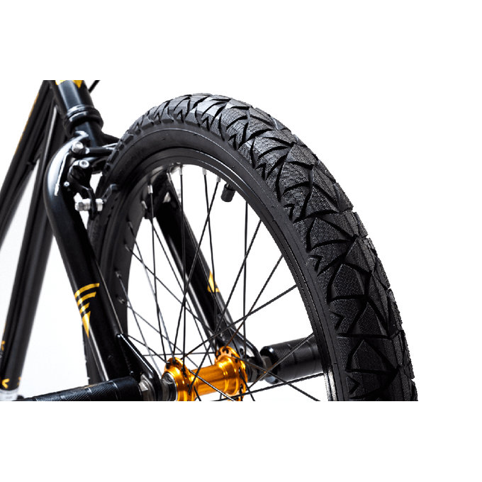 XtriX 40 Dětské BMX kolo černé/zlaté