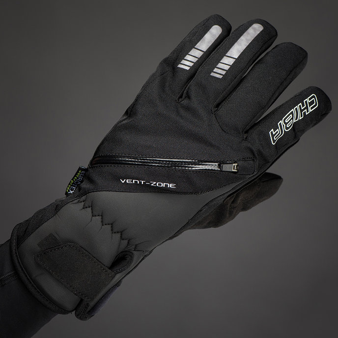 Zimní cyklistické rukavice pro dospělé City Liner černé