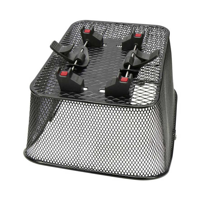 CITY BASKET 2 košík na nosič černý