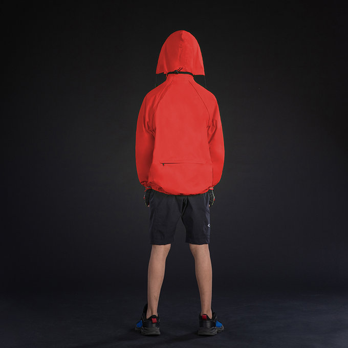 Dětská bunda do deště červená