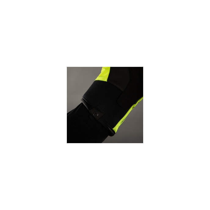 Zimní cyklistické rukavice pro dospělé BioXcell Warm Winter neonově žluté