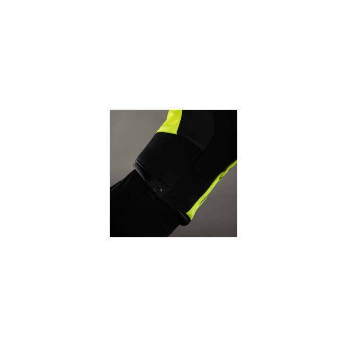 Zimní cyklistické rukavice pro dospělé BioXcell Warm Winter neonově žluté