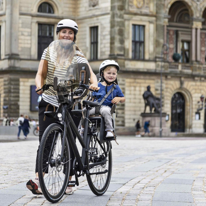 Přední sedačka na kolo s adaptérem