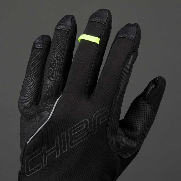 Zimní cyklistické rukavice pro dospělé Express+ černé