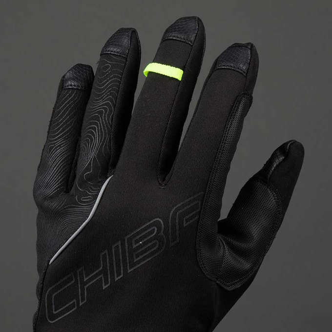 Zimní cyklistické rukavice pro dospělé Express+ černé