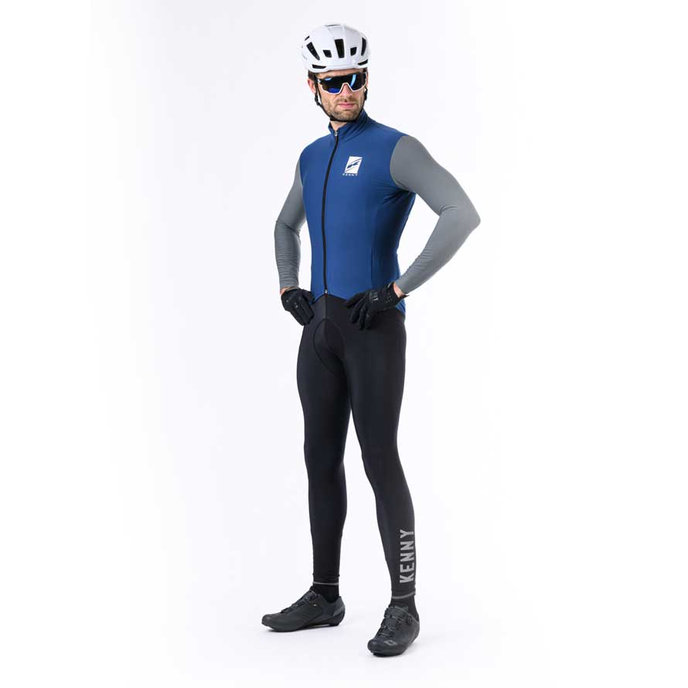 Zimní cyklistický dres ESCAPE Petrol