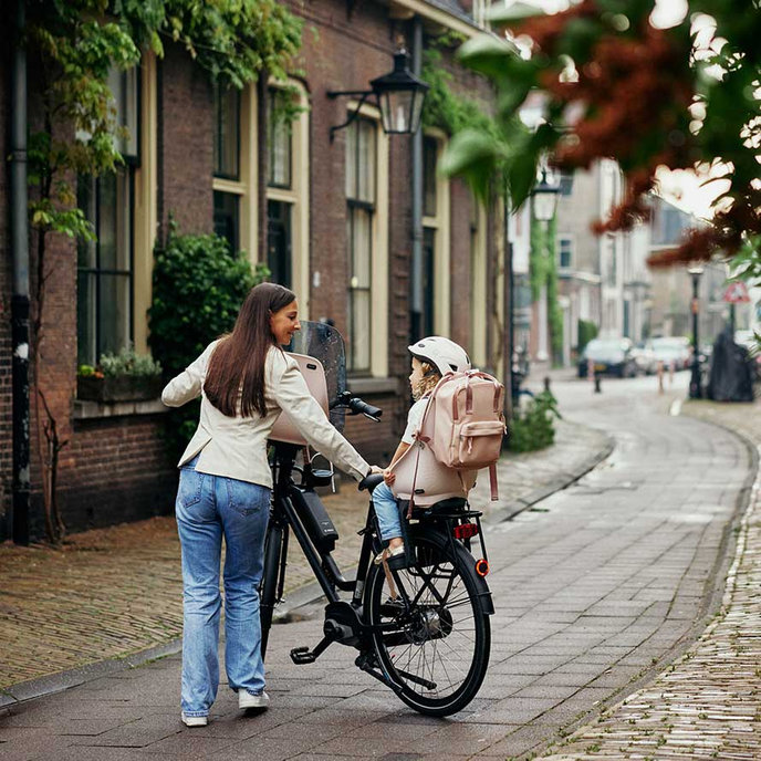 Zadní sedačka Ta-ke na kolo pro MIK nosiče