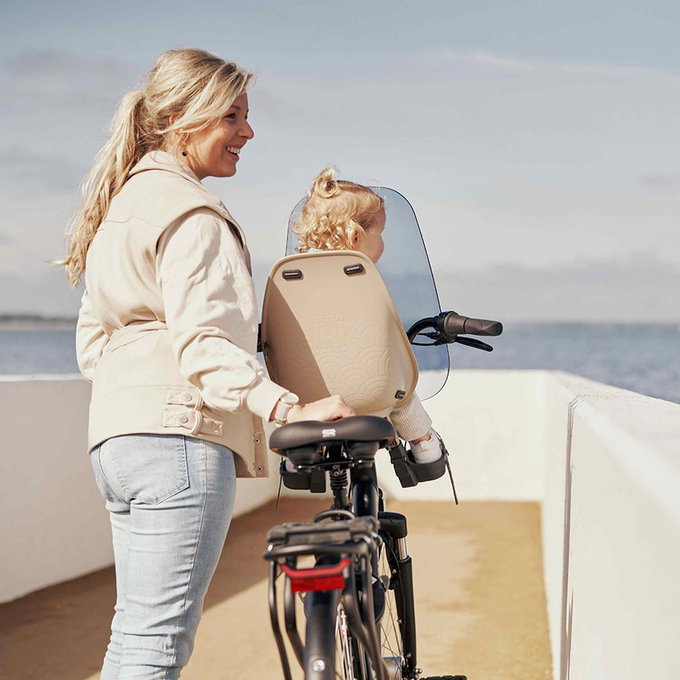 Přední sedačka na kolo s adaptérem