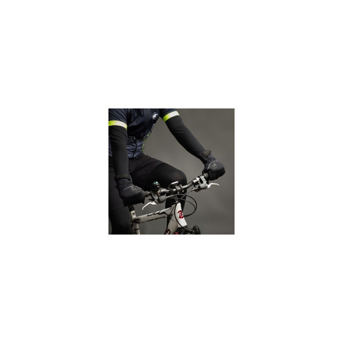 Zimní cyklistické rukavice pro dospělé Dry Star černá