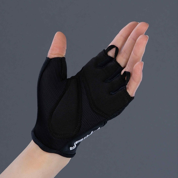 Cyklistické rukavice pro ženy Lady Gel S černé