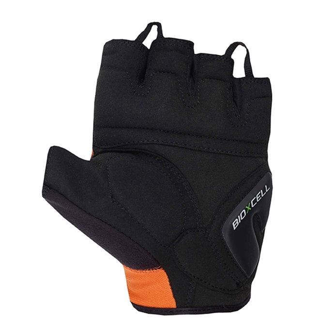 Cyklistické rukavice pro dospělé BioXCell Super Fly oranžové/černé
