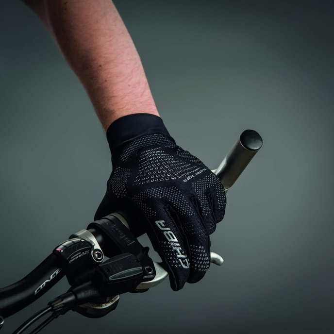 Cyklistické rukavice pro dospělé Superlight černé