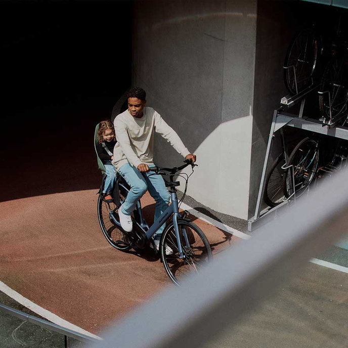 Zadní sedačka Ta-ke na kolo pro MIK nosiče