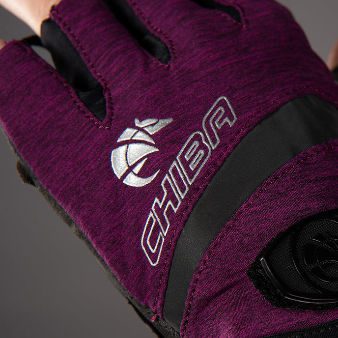 Cyklistické rukavice pro ženy Lady BioXCell fialové