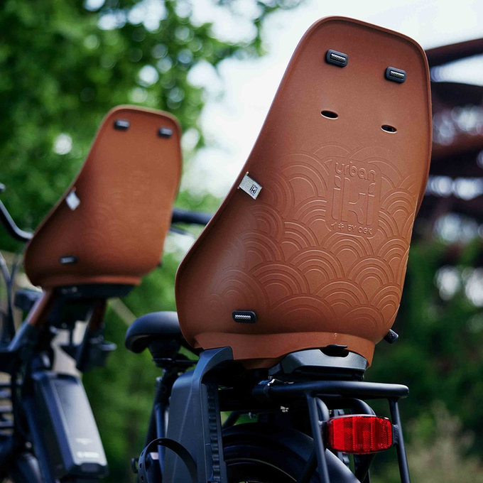 Zadní sedačka BIO na kolo s adaptérem na nosič