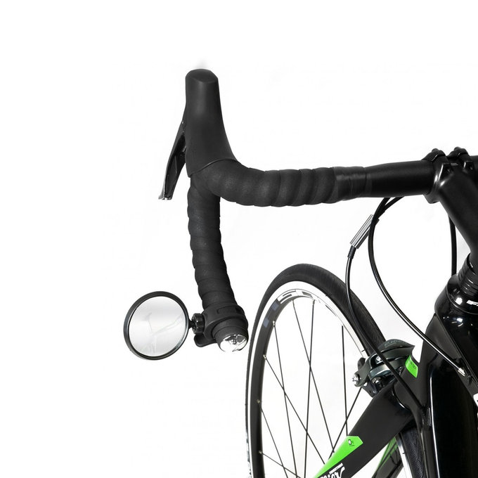 Zpětné zrcadlo na řidítka kola