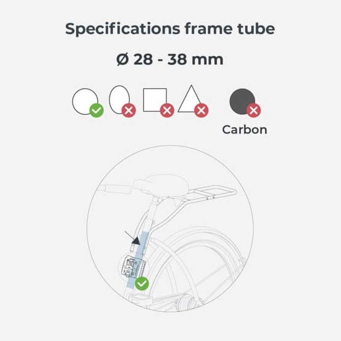 Zadní sedačka Ta-ke na kolo s adaptérem a nosičem na rám SET