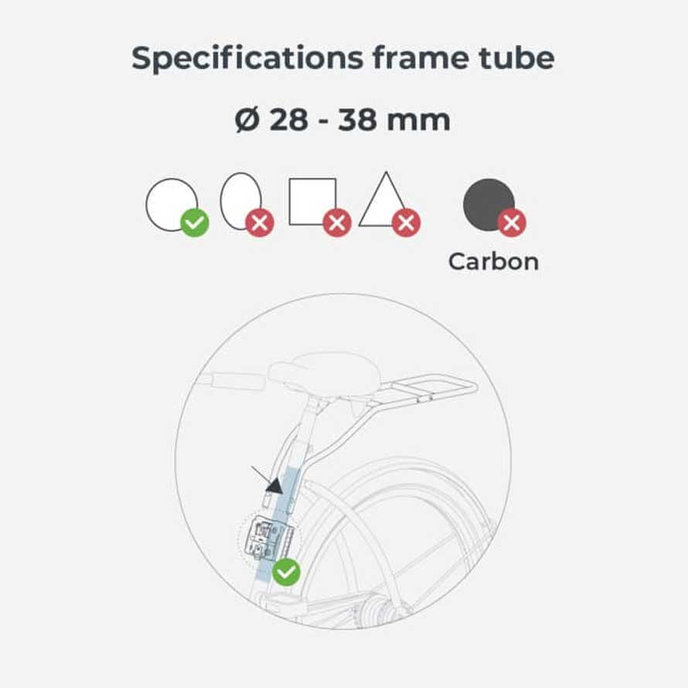 Zadní sedačka Ta-ke na kolo s adaptérem a nosičem na rám SET