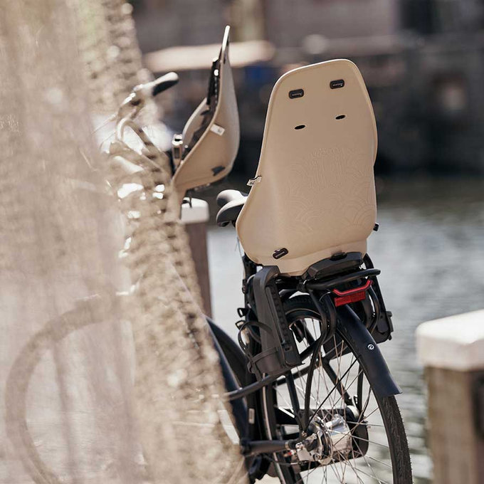 Zadní sedačka Ta-ke na kolo s adaptérem a nosičem na rám SET