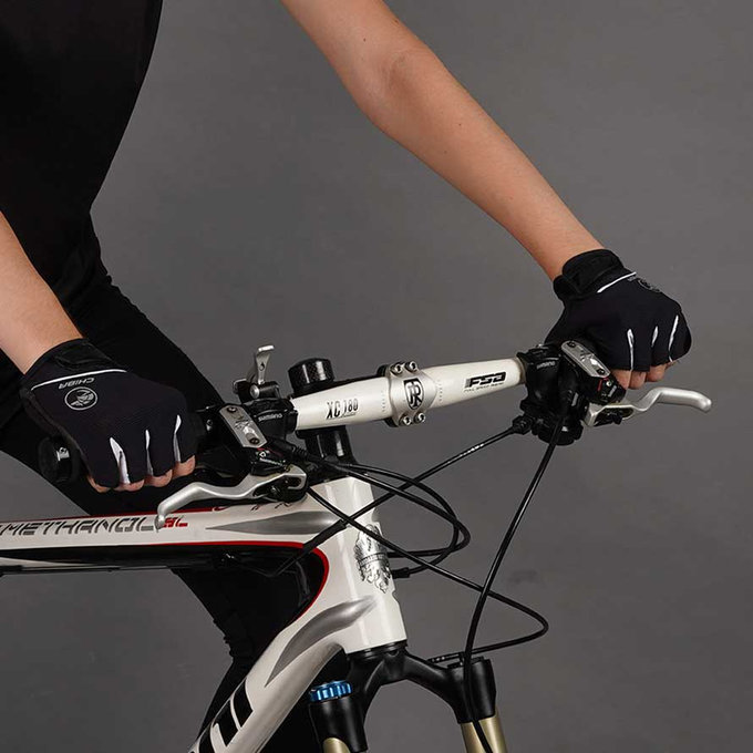 Cyklistické rukavice pro ženy BioXCell Lady černé