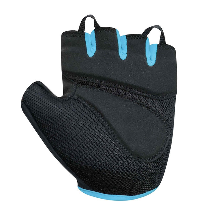  Cyklistické rukavice pro ženy Lady Gel M černo/tyrkysová