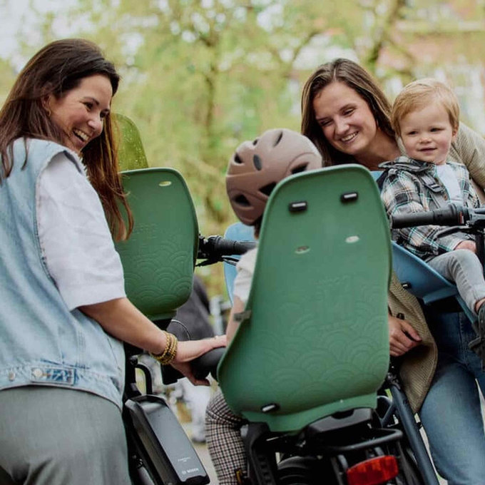 Přední sedačka na kolo s adaptérem