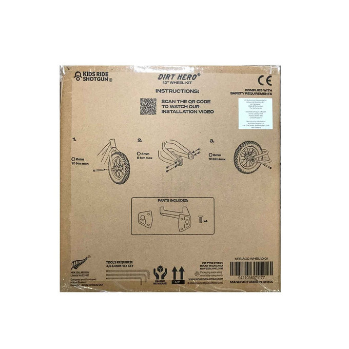 Kola 12" kit na odrážedlo Dirt Hero