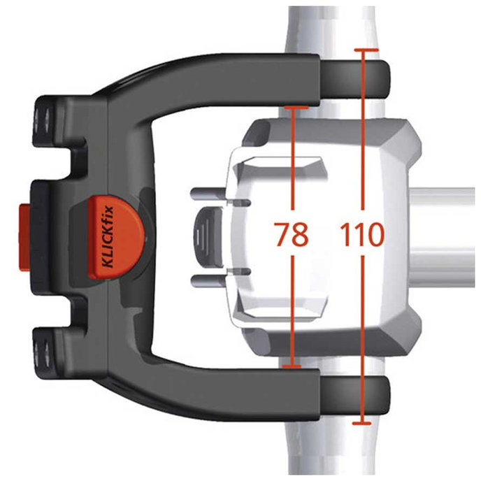 Ebike adaptér na řídítka 22-26 mm/31,8 mm