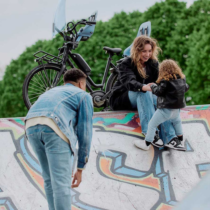 Zadní sedačka Ta-ke na kolo pro MIK nosiče