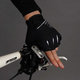 Cyklistické rukavice pro ženy BioXCell Lady černé