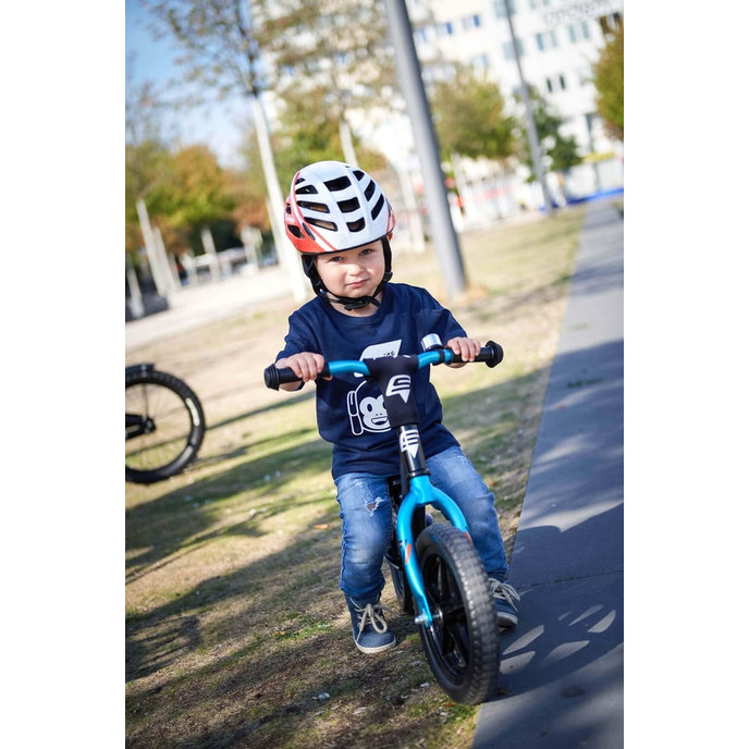 Dětské odrážedlo pedeX race light neonově černo-modré