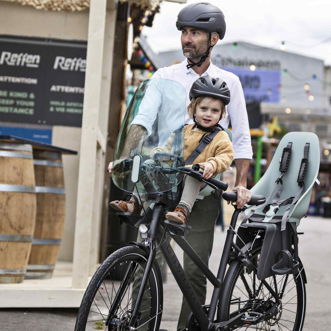 Zadní sedačka na kolo s adaptérem na nosič
