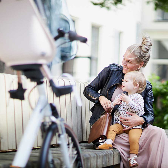 Přední sedačka Ta-ke s MTB/ATB adaptérem