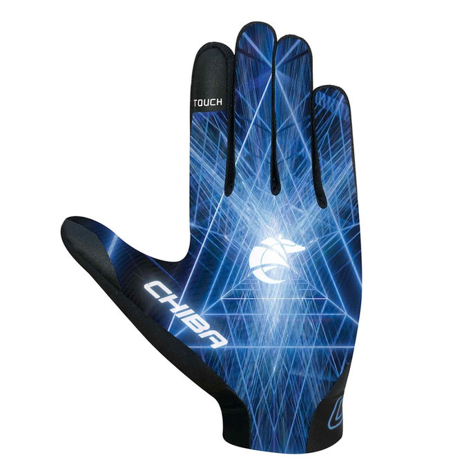 Cyklistické rukavice pro děti Trinity Youth černo-modré