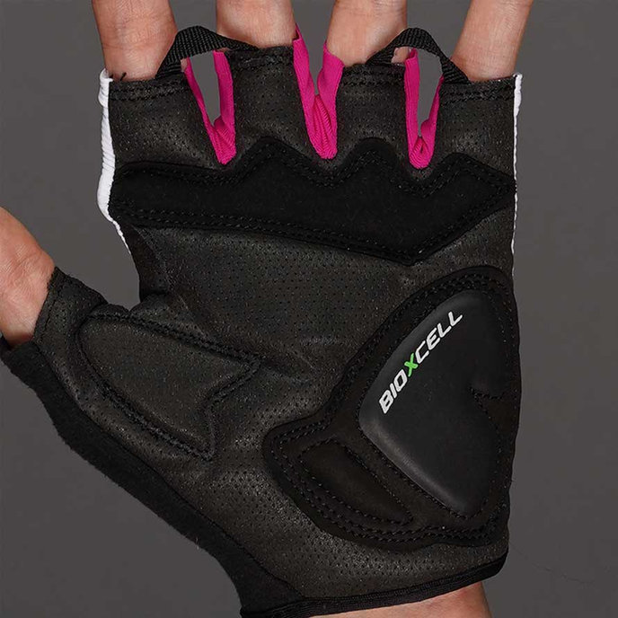 Cyklistické rukavice pro ženy BioXCell Lady bílé