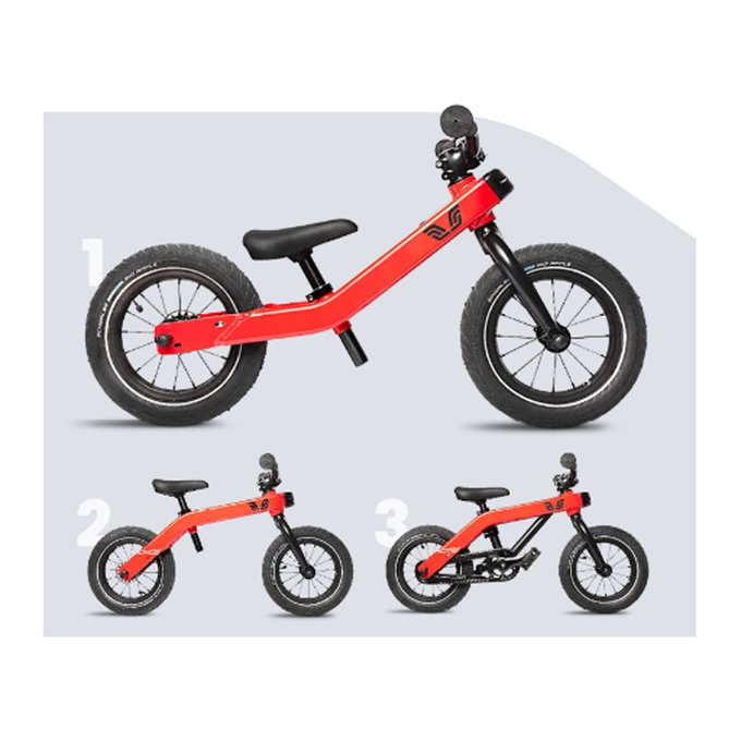 Odrážedlo / kolo 3v1 pro děti 1-5 let